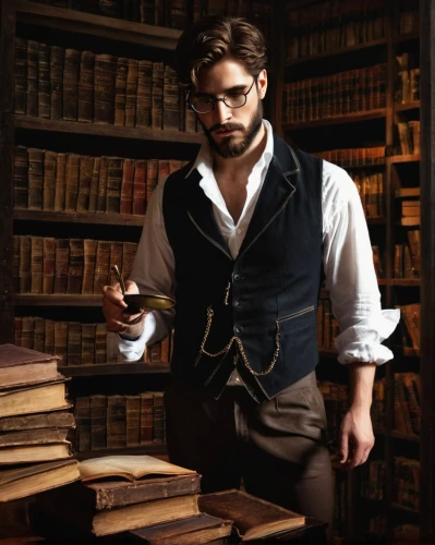 librarian,apothecary,leonardo devinci,alejandro vergara blanco,bookworm,book glasses,scholar,book antique,chemist,author,professor,fernano alonso,danila bagrov,a carpenter,academic,antiquariat,book,tutor,bookshop,uomo vitruviano,Art,Classical Oil Painting,Classical Oil Painting 21