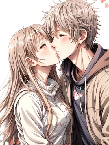 cheek kissing,kissing,first kiss,girl kiss,boy kisses girl,kiss,smooch,pda,young couple,reizei,boy and girl,muah,wolf couple,hot love,kisses,making out,blushing,amorous,mistletoe,affection
