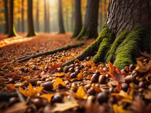 autumn forest,autumn background,forest floor,deciduous forest,chestnut forest,autumn scenery,germany forest,fallen leaves,colors of autumn,fall landscape,golden autumn,beech forest,autumn walk,autumn landscape,light of autumn,autumn round,autumn theme,just autumn,mixed forest,wood and leaf,Illustration,Realistic Fantasy,Realistic Fantasy 45