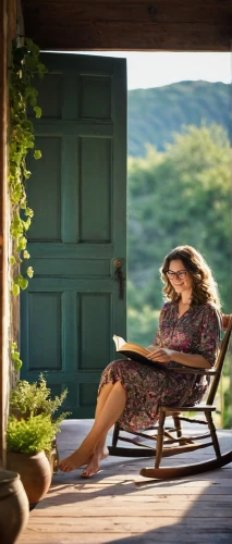 porch swing,relaxed young girl,outdoor bench,woman sitting,porch,garden bench,outdoor furniture,provencal life,rocking chair,wooden shutters,woman playing,idyll,chair in field,chaise lounge,chaise longue,wooden bench,girl in the garden,naturopathy,idyllic,outdoor sofa,Art,Artistic Painting,Artistic Painting 36