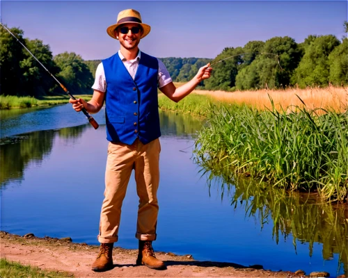 alphorn,fly fishing,casting (fishing),trilby,thames trader,version john the fisherman,golfvideo,fishing classes,immerwurzel,polder,great as a stilt performer,shrimp inspector gadget,spreewald gherkins,stilt,types of fishing,rowing channel,panama hat,monopod fisherman,shrimp inspector gadget crayfish,lachender hans,Illustration,Black and White,Black and White 07