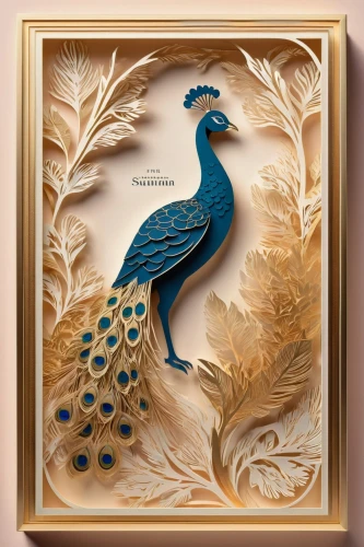 ornamental bird,an ornamental bird,blue peacock,peacock,floral and bird frame,peafowl,decorative frame,bird painting,constellation swan,gold foil art deco frame,male peacock,majorelle blue,decoration bird,gold foil art,ornamental duck,birds blue cut glass,peacocks carnation,decorative art,blue leaf frame,flower and bird illustration,Unique,Paper Cuts,Paper Cuts 10