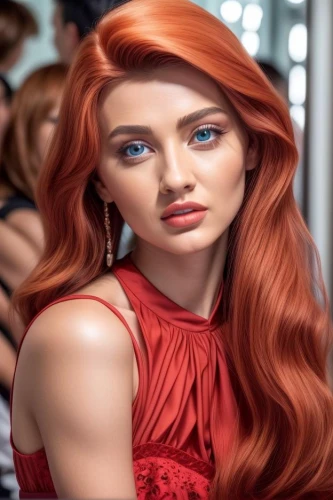 artificial hair integrations,redhead doll,realdoll,red-haired,fashion dolls,redhair,red head,redheads,hair coloring,doll's facial features,red hair,female doll,female model,fashion doll,model doll,designer dolls,lace wig,caramel color,women's cosmetics,beautiful model