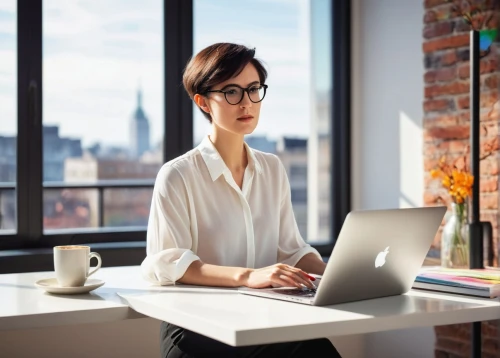 women in technology,place of work women,blur office background,office worker,white-collar worker,girl at the computer,bussiness woman,distance learning,establishing a business,online business,nine-to-five job,woman sitting,standing desk,correspondence courses,online course,blogs of moms,bookkeeper,accountant,reading glasses,online courses,Art,Artistic Painting,Artistic Painting 40