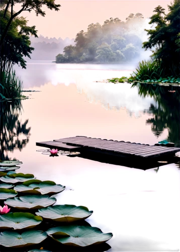 lotus pond,lotus on pond,lily pond,water lilies,water lotus,waterlily,tranquility,lotuses,landscape background,pond,pink water lilies,water lily,white water lilies,lily pads,beautiful lake,calm water,lily pad,world digital painting,backwaters,lilly pond,Illustration,Black and White,Black and White 30