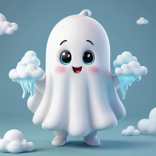 cute cartoon character,casper,halloween vector character,ghost,ghost girl,halloween ghosts,ghost background,the ghost,boo,ghosts,cinema 4d,ghost face,cute cartoon image,father frost,ice bear,gost,ghostly,olaf,disney baymax,white cloud,Unique,3D,3D Character