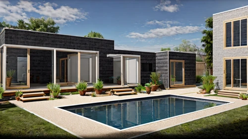 3d rendering,landscape design sydney,modern house,garden design sydney,pool house,inverted cottage,prefabricated buildings,landscape designers sydney,mid century house,core renovation,render,build by mirza golam pir,heat pumps,new housing development,smart house,modern architecture,housebuilding,wooden decking,contemporary,residential house