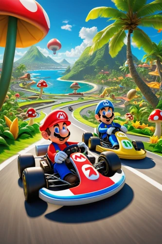 kart racing,racing video game,formula racing,go-kart,go kart,car racing,game car,go kart track,1000miglia,auto race,sports car racing,raceway,car race,automobile racer,skull racing,racing road,formula one,grand prix,cartoon video game background,motor sports,Illustration,Realistic Fantasy,Realistic Fantasy 44