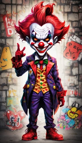 scary clown,horror clown,creepy clown,clown,ronald,it,joker,clowns,rodeo clown,syndrome,game character,mcdonald,jigsaw,killer doll,trickster,game characters,scare crow,ventriloquist,wind-up toy,macaruns,Illustration,Japanese style,Japanese Style 02