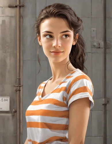 clementine,clove,katniss,digital compositing,cotton top,daisy 2,girl in t-shirt,retro girl,portrait background,daisy 1,maya,pretty young woman,daisy,female model,croft,young woman,beautiful young woman,seamless texture,the girl's face,sprint woman,Digital Art,Comic