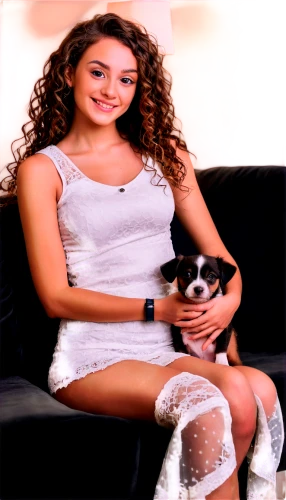 girl with dog,poodle crossbreed,girl sitting,pet black,female dog,small greek domestic dog,mixed breed dog,image manipulation,mixed breed,miniature australian shepherd,artificial hair integrations,woman sitting,girl with cereal bowl,pet vitamins & supplements,wag,miniature poodle,australian shepherd,dog breed,image editing,portrait background,Conceptual Art,Oil color,Oil Color 08