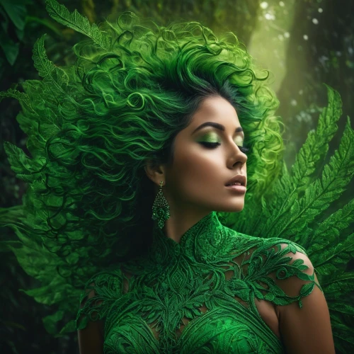 dryad,poison ivy,green tree,green mermaid scale,anahata,green wallpaper,mother nature,background ivy,green,intensely green hornbeam wallpaper,ivy,green aurora,chlorophyll,faery,fantasy portrait,in green,the enchantress,green power,leaf green,green skin,Photography,General,Fantasy