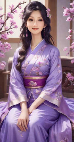 hanbok,ao dai,oriental princess,korean culture,oriental painting,geisha girl,geisha,japanese woman,oriental longhair,asian woman,oriental girl,korean royal court cuisine,jasmine blossom,japanese doll,plum blossoms,plum blossom,mukimono,jeongol,japanese sakura background,taiwanese opera,Photography,Realistic