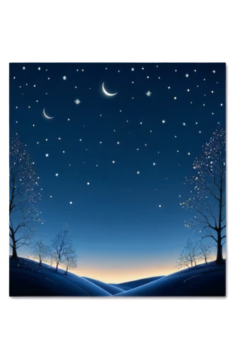 moon and star background,landscape background,night scene,background vector,starry sky,night stars,night sky,starry night,moonlit night,stars and moon,dusk background,the night sky,crescent moon,nightsky,greetting card,hanging stars,moon and star,nightscape,night star,clear night,Illustration,Vector,Vector 09