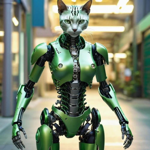 chat bot,cat warrior,cybernetics,rex cat,breed cat,cyberpunk,humanoid,robotics,patrol,military robot,evangelion unit-02,armored animal,animal feline,kotobukiya,catlike,android,robotic,cat image,exoskeleton,sci fi