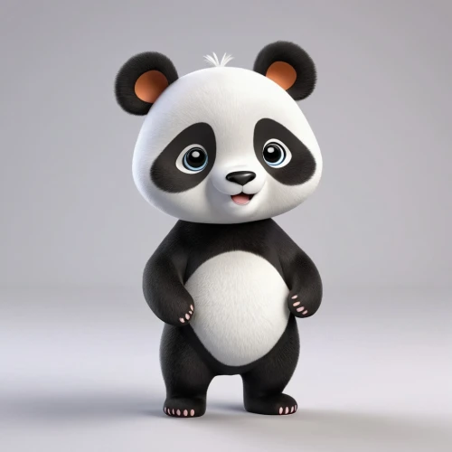 chinese panda,little panda,panda,panda bear,kawaii panda,baby panda,panda cub,kawaii panda emoji,giant panda,pandabear,cute cartoon character,pandas,lun,3d teddy,oliang,anthropomorphized animals,po,panda face,cute bear,bamboo,Unique,3D,3D Character