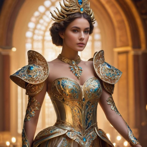 fantasy woman,cinderella,tiana,cleopatra,jaya,asian costume,aladha,golden crown,fantasia,the enchantress,fairy queen,miss circassian,wonderwoman,ancient costume,fantasy art,costume design,3d fantasy,aladin,arabian,elsa,Photography,General,Commercial