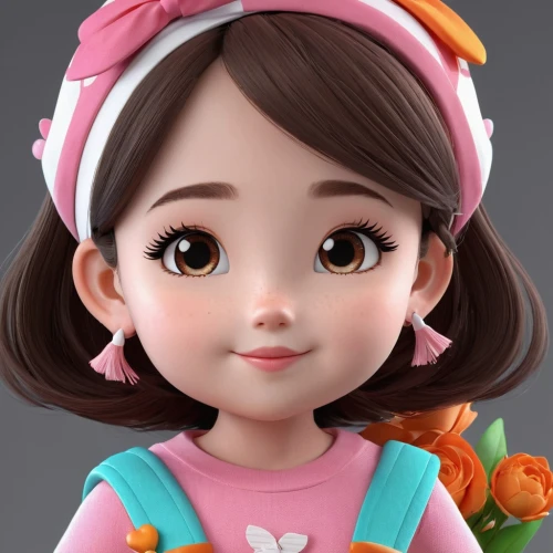 cute cartoon character,agnes,doll's facial features,japanese doll,hanbok,female doll,monchhichi,artist doll,the japanese doll,cute cartoon image,clay doll,japanese kawaii,doll kitchen,doll dress,stylized macaron,3d model,painter doll,nora,disney character,doll paola reina,Unique,3D,3D Character
