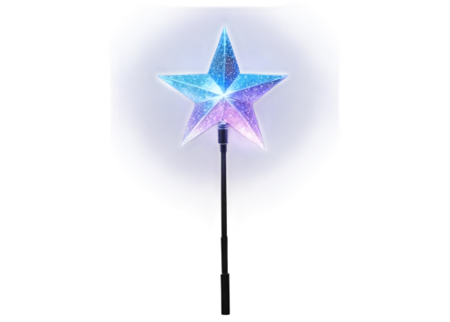 magic wand,magic star flower,star flower,flag staff,starflower,sword lily,scepter,wand,blue star,knight star,ninja star,shooting star,star-shaped,rating star,elven flower,advent star,star of the cape,star drawing,star illustration,thermal lance,Unique,3D,Toy