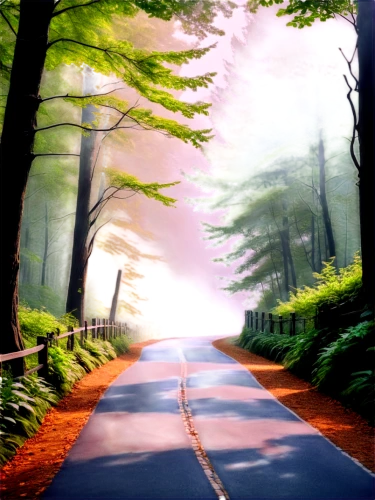 forest road,mountain road,the road,winding road,road,long road,road of the impossible,cartoon video game background,open road,country road,straight ahead,landscape background,winding roads,the road to the sea,road forgotten,road to nowhere,roads,maple road,fork road,the mystical path,Illustration,Japanese style,Japanese Style 09