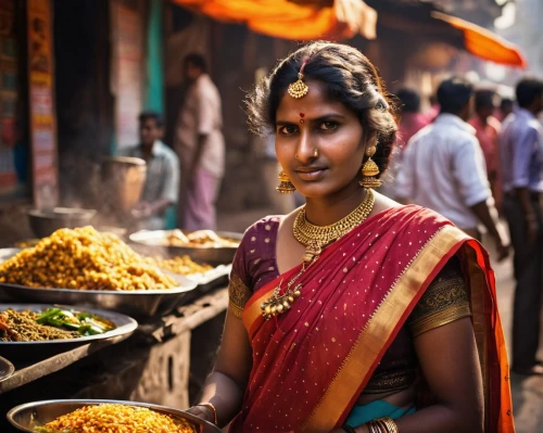 indian woman,maharashtrian cuisine,rajasthani cuisine,andhra food,south indian cuisine,tamil food,indian girl,indian cuisine,sari,vendor,dosa,indian bride,india,east indian,sri lankan cuisine,indian spices,indian chinese cuisine,kati roll,traditional food,indian,Illustration,Retro,Retro 01