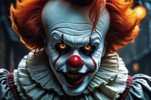 scary clown,horror clown,creepy clown,clown,it,ronald,rodeo clown,joker,clowns,syndrome,cirque,ringmaster,trickster,circus animal,circus,halloween2019,halloween 2019,jester,face paint,killer smile,Illustration,Retro,Retro 16