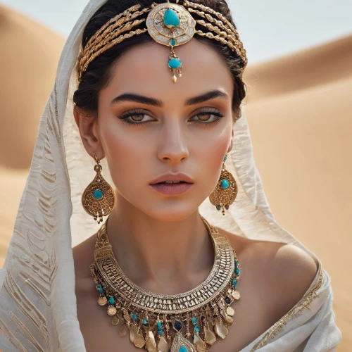 arabian,ancient egyptian girl,cleopatra,arab,egyptian,sahara,bridal jewelry,middle eastern,indian bride,jewellery,gold jewelry,indian,east indian,arabian mau,jewelry,indian woman,priestess,indian girl,indian headdress,bedouin,Photography,Fashion Photography,Fashion Photography 01