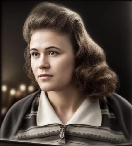 ingrid bergman,madeleine,vintage female portrait,digital painting,clove,shirley temple,ann margarett-hollywood,olivia de havilland,1940 women,girl in a historic way,lilian gish - female,lena,british actress,portrait of a girl,audrey,inez koebner,50s,girl portrait,retro woman,ester williams-hollywood,Common,Common,Natural