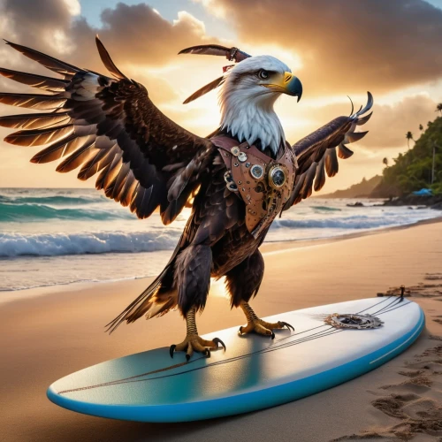 sea hawk,giant sea eagle,sea head eagle,sea eagle,aztec gull,sea bird,stand up paddle surfing,surfer,kite boarder wallpaper,sea swallow,bird of prey,bald eagle,birds of the sea,falcon,surfing,african eagle,american bald eagle,eagle,hawk - bird,coastal bird