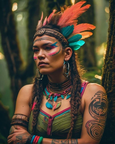 warrior woman,native american,american indian,pachamama,shamanism,tribal chief,indigenous,indigenous culture,the american indian,shamanic,first nation,tribal,native,polynesian girl,amerindien,aborigine,shaman,pocahontas,aboriginal,polynesian,Conceptual Art,Sci-Fi,Sci-Fi 27