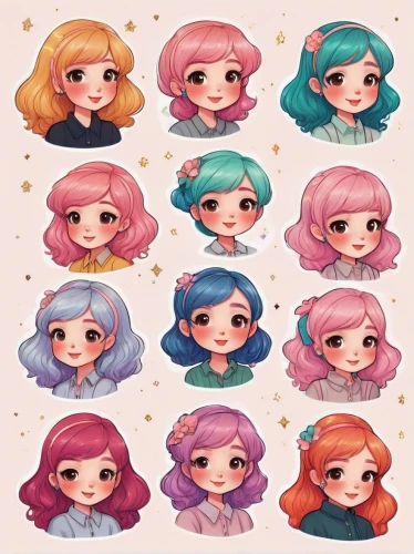 hairstyles,hair clips,mermaid vectors,christmas glitter icons,crown icons,hairpins,icon set,fairy tale icons,hair accessories,baby icons,vintage fairies,pin hair,vintage girls,curlers,fairy galaxy,sewing pattern girls,baby stars,chibi children,princesses,princess' earring,Illustration,Japanese style,Japanese Style 15