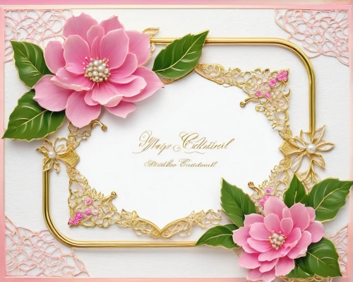 pink and gold foil paper,floral greeting card,gold foil art deco frame,floral border paper,gold foil wreath,floral and bird frame,blossom gold foil,floral silhouette frame,gold foil lace border,gold art deco border,frame border illustration,wedding frame,wedding invitation,decorative frame,pink floral background,peony frame,greeting card,floral silhouette border,floral frame,bridal jewelry,Illustration,American Style,American Style 07