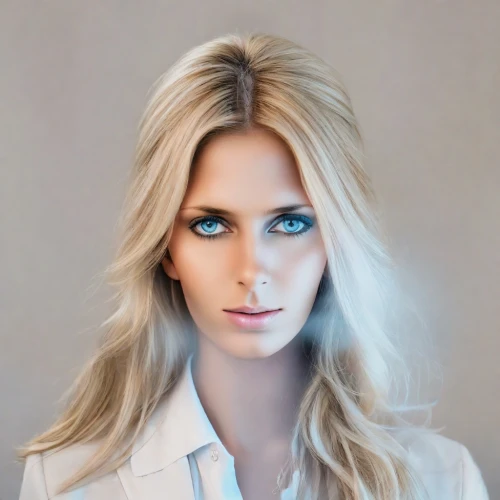 blonde woman,swedish german,blue eyes,blond girl,cool blonde,baby blue eyes,ukrainian,heterochromia,portrait photographers,portrait of christi,women's eyes,long blonde hair,retouching,blonde girl,female model,portrait photography,blue eye,blond hair,nordic,white coat,Photography,Realistic