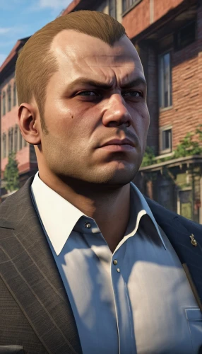 angry man,male character,fallout4,mayor,sandro,cholado,main character,caracalla,sales man,business man,ogre,black businessman,renascence bulldogge,gangstar,chuck,cosmetic,realistic,kingpin,a black man on a suit,pierre,Photography,General,Realistic