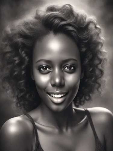 charcoal drawing,african woman,charcoal pencil,african american woman,digital painting,graphite,nigeria woman,world digital painting,black woman,girl portrait,pencil drawing,woman portrait,black skin,afro-american,romantic portrait,charcoal,ebony,pencil drawings,airbrushed,girl drawing,Photography,Cinematic