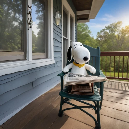 snoopy,google-home-mini,birdwatching,google home,thorens,peanuts,disney baymax,reading the newspaper,remote work,summer evening,mercury transit,home security,listening to music,sit and wait,breakfast outside,home office,airbnb,alfresco,relaxing reading,pororo the little penguin,Photography,General,Natural