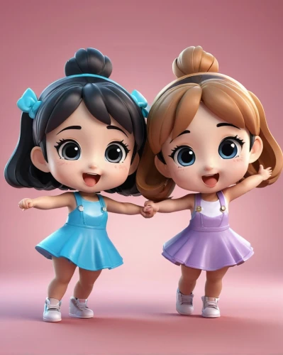 lilo,chibi children,chibi kids,ballerinas,doll figures,cute cartoon character,doll kitchen,dolls,porcelain dolls,figurines,kawaii children,funko,chibi,girl ballet,doll shoes,fashion dolls,figure skating,wind-up toy,cute cartoon image,little girl ballet,Unique,3D,3D Character