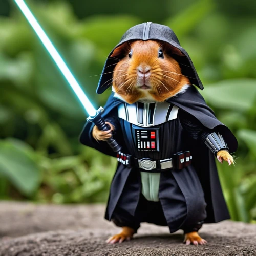 toy photos,schleich,chewy,guineapig,jedi,gerbil,chewbacca,darth wader,luke skywalker,guinea pig,hamster,collectible action figures,starwars,straw mouse,star wars,lightsaber,action figure,force,rebel,actionfigure