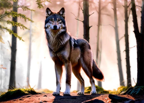 european wolf,red wolf,gray wolf,czechoslovakian wolfdog,canidae,wolfdog,howling wolf,canis lupus tundrarum,west siberian laika,wolf,canis lupus,saarloos wolfdog,howl,tamaskan dog,east siberian laika,wolves,coyote,wolf hunting,tervuren,forest animal,Conceptual Art,Sci-Fi,Sci-Fi 24