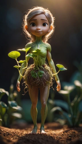 garden fairy,hula,fae,girl in a wreath,little girl fairy,child fairy,tiana,moana,agnes,girl in the garden,dryad,lilo,rapunzel,faery,pixie-bob,rosa ' the fairy,girl picking flowers,scandia gnome,marie leaf,woman frog,Photography,General,Cinematic