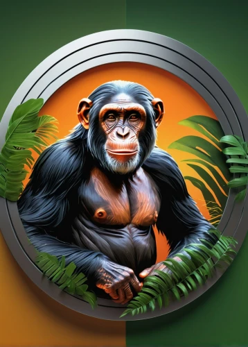 chimpanzee,gorilla,palm oil,ape,common chimpanzee,orangutan,chimp,rss icon,store icon,android icon,orang utan,primate,biosamples icon,monkeys band,battery icon,bonobo,the monkey,diet icon,muscle icon,tarzan,Art,Artistic Painting,Artistic Painting 21