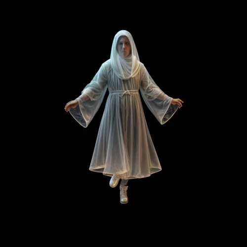 the nun,nun,the angel with the veronica veil,veil,suit of the snow maiden,dervishes,ghost girl,apparition,the prophet mary,angel figure,praying woman,the girl in nightie,cloak,nuns,priestess,pilgrim,levitating,girl in cloth,angel moroni,kundalini