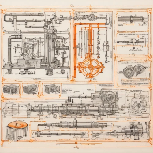 blueprint,blueprints,steampunk gears,sheet drawing,machinery,scientific instrument,steampunk,mechanical,frame drawing,steam engine,technical drawing,internal-combustion engine,mechanical puzzle,cross sections,industrial design,gas compressor,apparatus,pneumatics,schematic,calculating machine,Unique,Design,Blueprint