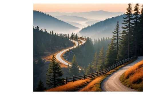 winding roads,mountain road,winding road,mountain highway,alpine route,mountain pass,long road,carpathians,roads,country road,road to nowhere,landscape background,steep mountain pass,the road,alpine drive,forest road,open road,larch forests,online path travel,landscape photography,Conceptual Art,Oil color,Oil Color 11