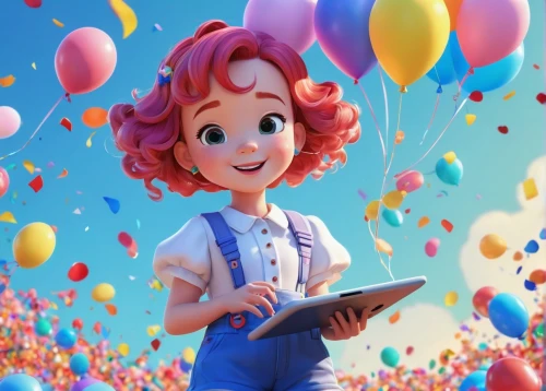 little girl with balloons,pink balloons,colorful balloons,happy birthday balloons,balloon,star balloons,balloons,balloons flying,agnes,red balloon,ballon,heart balloons,birthday balloons,balloon trip,ballooning,baloons,red balloons,rainbow color balloons,birthday balloon,balloon-like,Conceptual Art,Fantasy,Fantasy 14