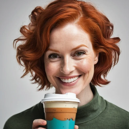 woman drinking coffee,barista,cappuccino,macchiato,coffee donation,espresso,coffee tumbler,redhair,mocaccino,coffee background,cup,café au lait,the coffee,pumpkin spice latte,coffee cup sleeve,ginger tea,mug,holding cup,redheaded,drinking coffee,Illustration,American Style,American Style 11