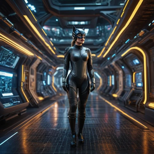 catwoman,nova,symetra,scifi,sci fi,andromeda,futuristic,sci-fi,sci - fi,space-suit,cyborg,ursa,valerian,digital compositing,spacesuit,cg artwork,cobra,sci fiction illustration,protective suit,cybernetics,Photography,General,Sci-Fi