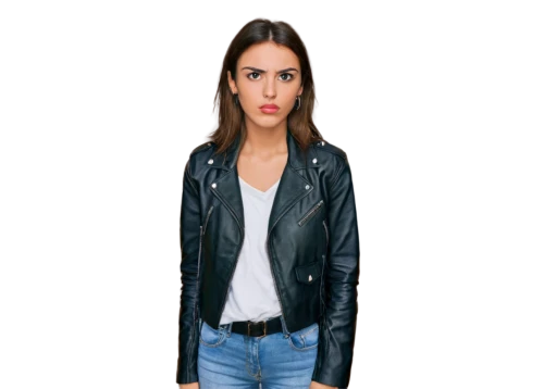 leather jacket,girl on a white background,jeans background,women clothes,denim background,portrait background,menswear for women,women's clothing,denim jacket,bolero jacket,transparent background,jean jacket,jacket,photographic background,female model,yasemin,women fashion,ladies clothes,fashion vector,shopping icon,Art,Classical Oil Painting,Classical Oil Painting 05