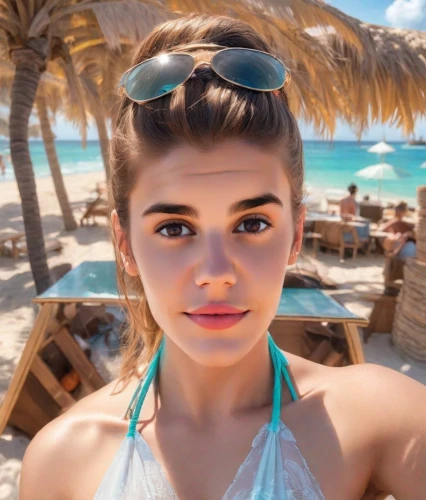 beach background,aruba,beautiful face,bahamas,cancun,fiji,maldives,punta cana,paloma,punta-cana,natural cosmetic,tahiti,beautiful beach,beautiful girl,mexican,summer background,beautiful young woman,gorgeous,angel face,pretty young woman,Photography,Realistic