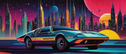 80's design,80s,futuristic,futuristic landscape,retro background,porsche 930,sci-fi,sci - fi,futuristic car,audi e-tron,abstract retro,scifi,pontiac fiero,retro car,gas planet,volkswagen beetlle,porsche turbo,1980's,3d car wallpaper,porsche,Conceptual Art,Oil color,Oil Color 08